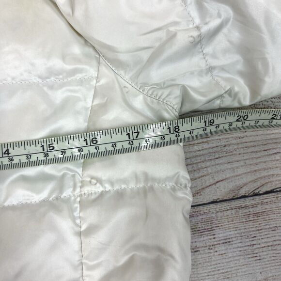 Ralph Lauren RLX Down Puffer Zip White Jacket Women’s Size S - Picture 12 of 13